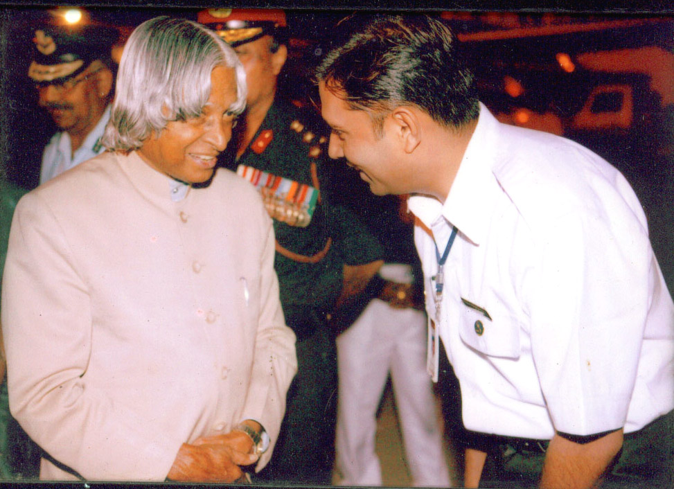 Captain Ajay Chauhan aviation leadership portrait